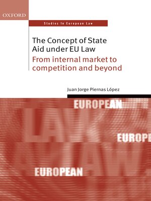 cover image of The Concept of State Aid Under EU Law
